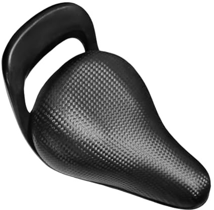 Milageto Sella per Bicicletta Bambini Sella Bambino per Bici con Rivestimento PU Resistente E Maniglia Accessori Biciclette Bambini Adatta per Sport