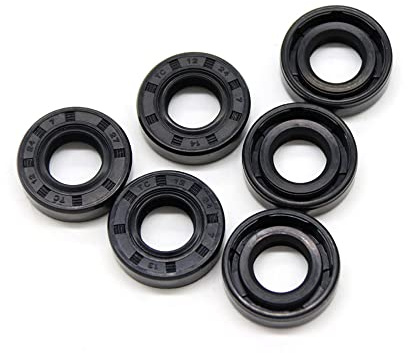 5PCS Black ID 20mm NBR Nitrile Rubber Oil Seal,20x30x10mm