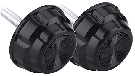 Alomejor 10er-Pack Angelrollen-Griff-Schraubkappen, Angelrollen-PowerErsatz mit Dichtungen für Angel-Spinnrollen