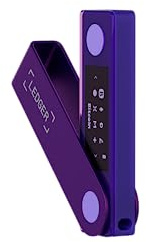 Ledger Nano X – Klassische Krypto-Wallet mit Bluetooth (Amethystviolett) | Kompakt, überall dabei, 1,1-Display. Kompatibel mit Desktop und iOS/Android