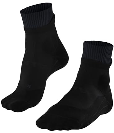 FALKE herr Löparstrumpor RU Trail M So funktionellt garn antiblåsning 1 par, Svart Black 3003 Trend, 44-45
