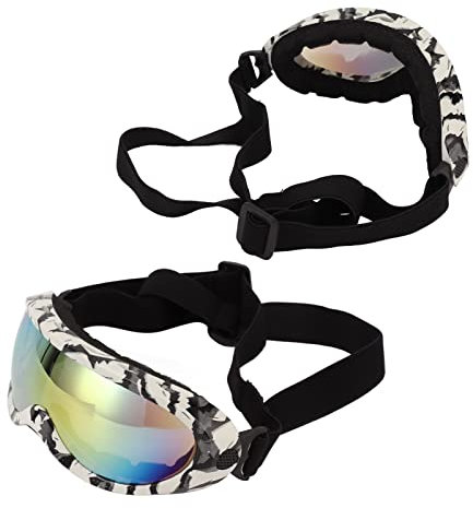 Hundebrille, Windschutz, Staubschutz, Haustierschutz, Hundesonnenbrille, weicher Rahmen, Augenschutz, Anti-Beschlag-Brille (#3)