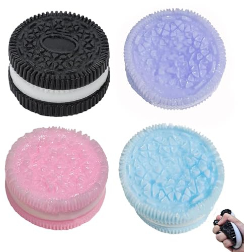 4pcs Anti Stress Toys, Anti-Stress Ball,Cute and Exquisite Little Bear and Hamster Stress Balls, Durable and Soft Anti Stress Ball for Office, School, Relaxation, and Fun