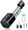 Smart Door 4-in-1 Lock Door Handle Electronic Keyboard Password Bluetooth Smart Lock Biometric Identification Fingerprint Key (Black)