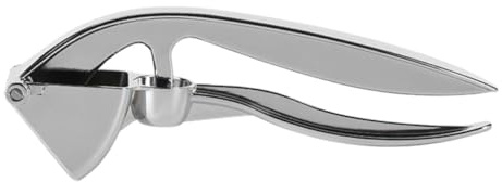Veemoon Presse Ail Inox Professionnel Manuel en Acier Inoxydable, Presse-ail Pratique à Fermeture, pour Gingembre, Outil la Cuisine pour Gagner du Temps