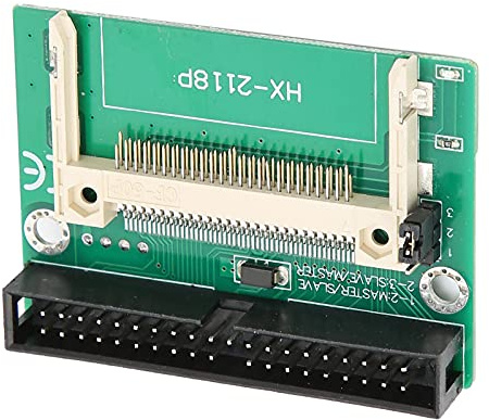 Acouto CF to IDE Converter 40 PIN Adapter Carte pour Les Cartes X86 / RISC, Prise en Charge des CF-I et CF-II, Essentielles pour Les Appareils Photo Numériques