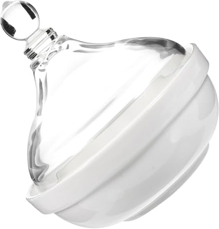 SMASOLO Bol à Dessert Porcelaine avec Couvercle Ramequin Céramique pour Cuisson et Bol Snack Décoratif Antidérapant pour Maison