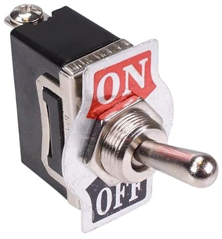 Missile style SPST Interrupteur à bascule ON/OFF 12 Volt