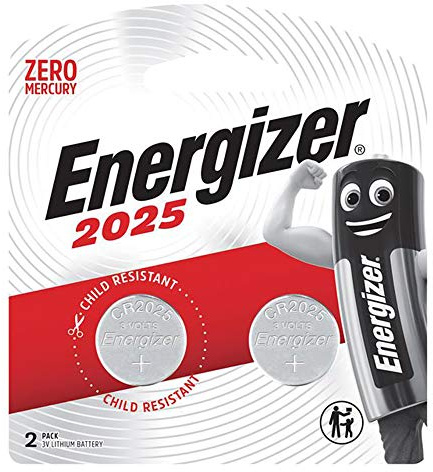 Energizer 2025 Lithium Knopfzellen 2 Stück