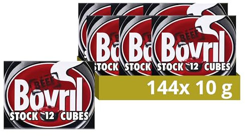 Bovril Beef Stock Cubes for a rich beef stock perfect for traditional recipes 144x 10 g