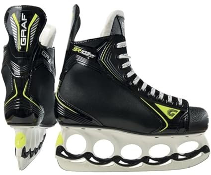 GRAF Super G 103 V4 Skate mit T-Blade System Modell 2020 Inclusive Kufenschoner, Größe:10 = 44 2/3