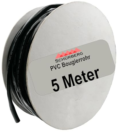 5 Meter Isolierschlauch Bougierrohr Durchmesser 20mm Kabelschlauch zum zusätzlichen Schutz von Leitungen Kabeln perfekt für KFZ PKW LKW