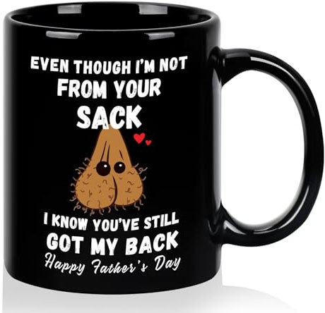 Fathers Day Dad Gifts,330ml Coffee Mug,Father's Day Mug Gifts for Stepdad | Ceramic, Fathers Day Presents for Stepdad Grandad Husband on Christmas Birthday