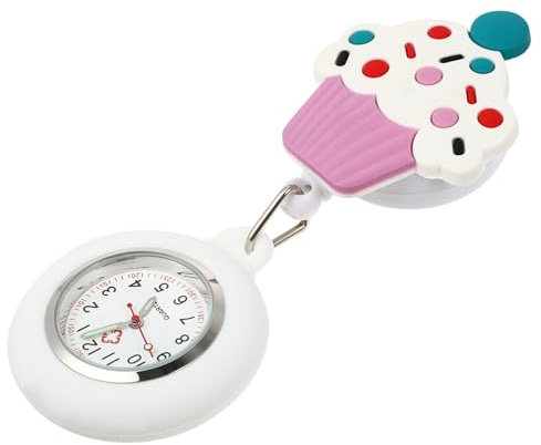 PACKOVE Dehnbare Krankenschwesteruhr Hängende Krankenschwester-taschenuhr Modische Krankenschwesteruhr Praktische Uhr Mit Clip Flexible Taschenuhr Für Pflegekräfte