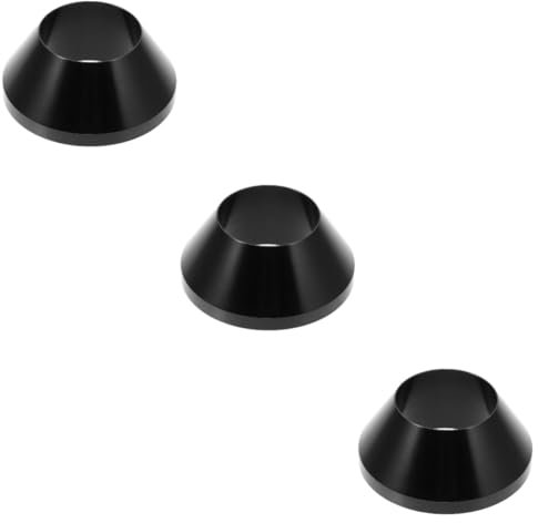 Gatuida 3st Reifenmontiermaschine Radadapterkegel Radreifen-zentrierkegel Radzentrierkegel Werkzeug Zur Radmontage Reifenmontierwerkzeug Anhängerreifenwechselkegel Aluminium