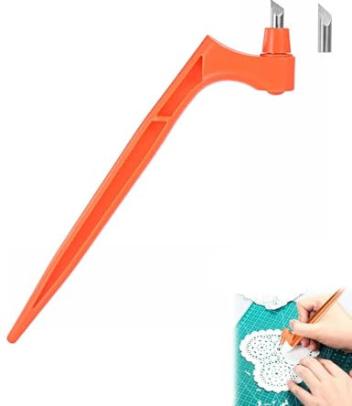 KGDUYC Nuovo coltello a mano, coltello a mano in acciaio inox di precisione a 360°, set di utensili a mano per bricolage, scrapbooking, modellismo (34)