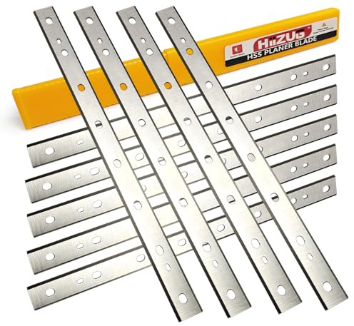 13-Inch Planer Blades for DeWalt DW735 DW735X Planer DW7352 Replacement Blades Thicknesser Planer Parts, HSS 13 x 7/8 x 1/16- 9 pcs