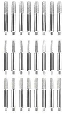 24pcs Parts Grinding Heads Electric for 12-20 Chain Saws for Chainsaw for Hand Crank Sharpener Bits