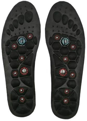 Semelle magnétique pour chaussures de massage thérapeutiques - Confortable - Douleur - Soutien de la voûte plantaire - Pour la marche - Soins de santé - Taille S EU 35-40 (25,5 cm)