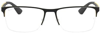 Ray-Ban Herren 0rx 6335 2890 56 Brillengestell, Gold (Gold Top On Black)