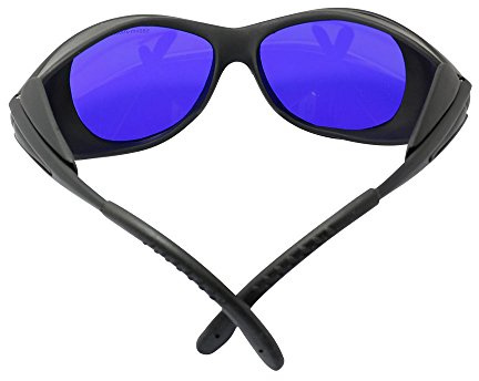 Q-BAIHE OPT Appareil d'épilation laser pour lunettes de protection pour beauté Rouge Jaune Laser 580/590/635/640 nm