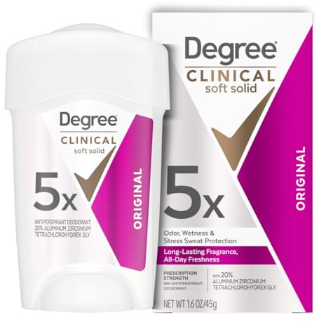 Degree Women Antiperspirant Deodorant, 5 in 1 Protection Clinical 1.7 ounce by Degree