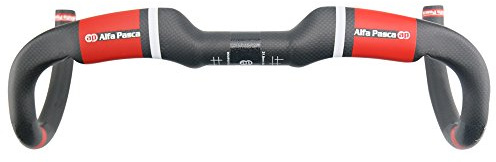 Alfa Pasca Lenker gebogen Straße 31,8 mm Lenker Fahrrad Rennrad Carbon Carbon Fahrrad 3K matt 440