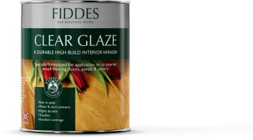Fiddes Barniz de esmalte transparente con acabado mate, 1 litro