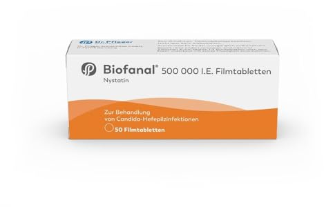Biofanal 500 000 I.E., 50 St. Tabletten | Gezielte Behandlung von intestinalen Hefepilzinfektionen
