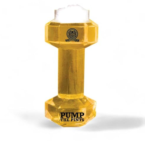 Oliphant - Vaso de cerveza con mancuernas | Capacidad de 650 ml para los amantes de la cerveza | Diseño ergonómico para un fácil agarre | Ideal para celebraciones y reuniones | Accesorio único de