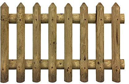 STECCATO MEZZO PALO DA 200X80 CM IN LEGNO IMPREGNATO