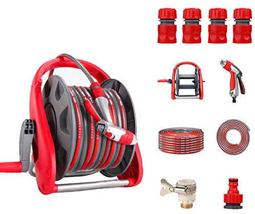 Gartenschlauch Flexible Wasserschlauch Set - Erweiterbar Magic Garden Schlauch Dehnbar mit 8 Funktionen Sprühdüse für Bewässerung, Autowäsche, Haus Spülen, PET-Bäder,40m