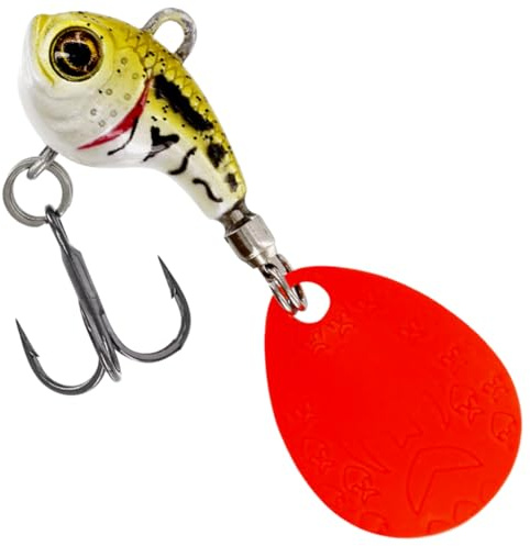 Westin Spinner zum Kunstköderangeln auf Raubfische 2cm 13g DropBite Tungsten Spin Tail Jig