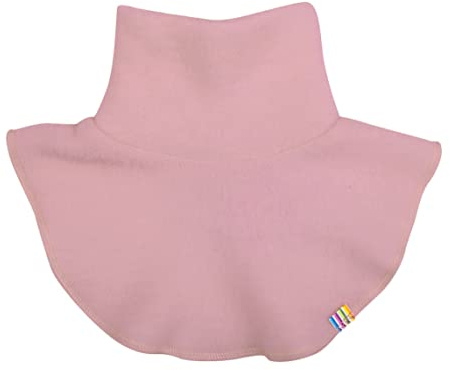 Joha Children's Unisex Slip-On Scarf Turtleneck Insert Merino Wool, antique pink, 4-6