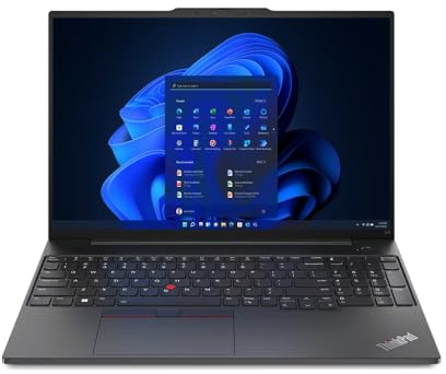 Lenovo ThinkPad E16 Intel Core i5 8GB RAM 256GB SSD 16 Inch Windows 11 Pro Laptop