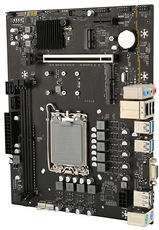 Ciciglow B760 M5 Gaming Motherboard for LGA1700 Processors, DDR5 Memory Slots, PCIe 4.0, M.2 Slots, Stable Power Supply