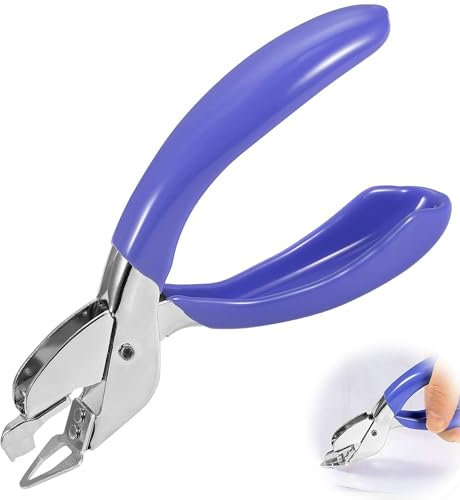 1 Stück Heftklammerentferner, Büro-Heftklammerentferner, Mini-Heftklammerentferner, Hochleistungsklammerentferner, Klammerentferner-Werkzeug, für Büro, Schule und Zuhause