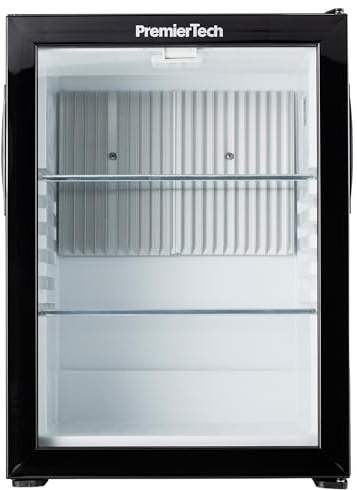 PremierTech Mini Frigo Incasso 36L Porta in Vetro Assorbimento 0dB PTFHG36L