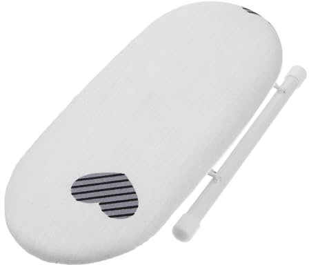 HONMEET Klappbares Tisch-bügeleisen-Tablet Mit Stabilen Verdickten Beinen Faltbares Kleines Bügelbrett Für Wohnzimmer Schlafzimmer Bügelbrett-tischplatte Aus Robustem Material