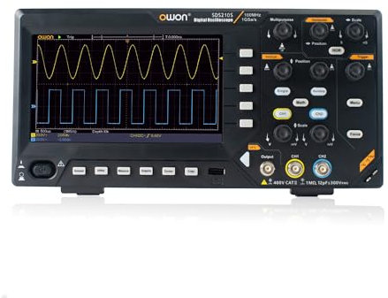 Owon SDS210S 25MHz Arbitrary Waveform Generator 100Mhz, 2CH 1GS/s, 20M Dual-Channel Digital Oscilloscope