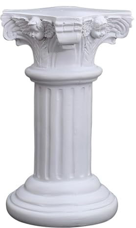 Colonna romana Colonna,Colonna romana bianca pilastri centrale pilastri greci pilastri romani, statua in resina sintetica centrotavola scultura per la decorazione della tavola di nozze
