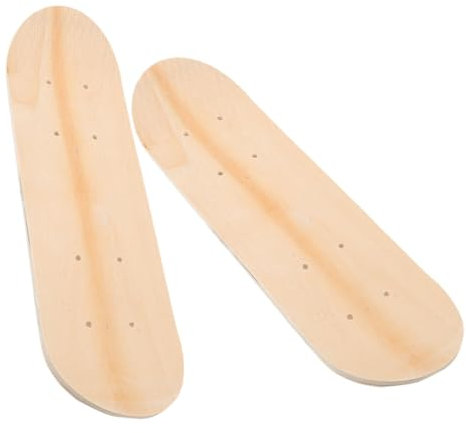 VICASKY 2pcs Blank Skateboard Decks Per Arte E Graffiti Legno Skateboard Decks Per Creativo Come Creativo