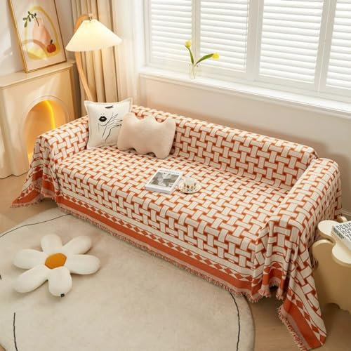 RCYONGQ Sofabezug L Form Ecksofa Superweicher, Chenille Husse Überzug Bezug Für Sofa, Couch Überwürf, Sofa Abdeckung für Wohnzimmer Protector für Hunde Haustiere 180X420CM