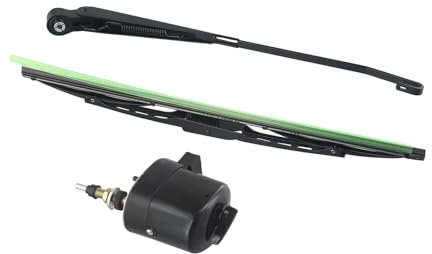 Windscreen Window Wiper Moteur For Tractor Boat RV Industrial Electric Motor Drives Parts Generator Accessories 12V WindsHield Wiper Motor 105° Blade Wiper