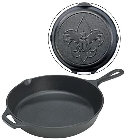 Lodge Bratpfanne Pfadfinder 12 Boy Scouts schwarz