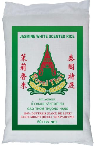 [22.7 kg] Royal Thai Luxury Fragrance / White Jasmine Scented Rice