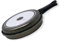 NAMAI - Padella Per Frittata 24 CM, Materiale Alluminio, Adatto In Lavastoviglie, Manico Removibile, Girafrittata Antiaderente, Made In Italy