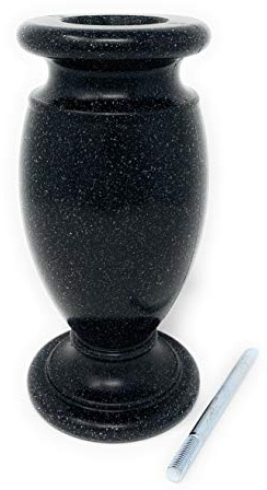Vase commémoratif pour cérémonie Granit Noir.