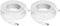 Lonnky 10 Meters 12V Extension Lead, Compatible with CCTV TAPO Camera, 12V Power Supply, DVR, TV Box, Compatible Power Cable, 2.1 mm x 5.5 mm Male to Female Jack, 2-Pack (White)