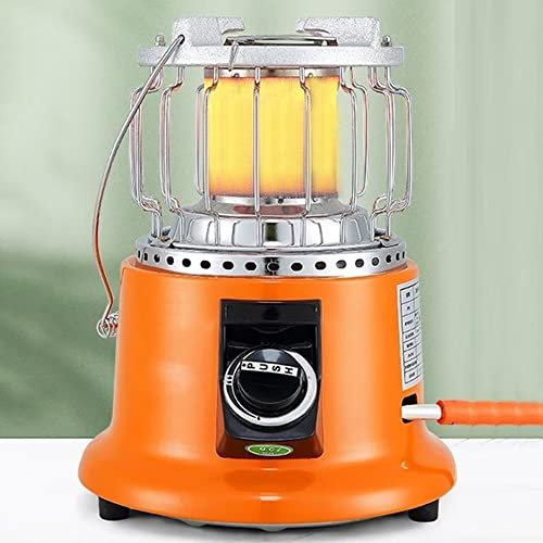 JOJAN Portátil Calentador De Gas, Calefactor para Exteriores, Calefactor De Espacio Cerámico con Mango De Estufas, Calefactor De Gas Compacto Y Liviano (Color : Natural Gas, Size : Gas Stove)